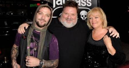 Phil Margera with his family 
